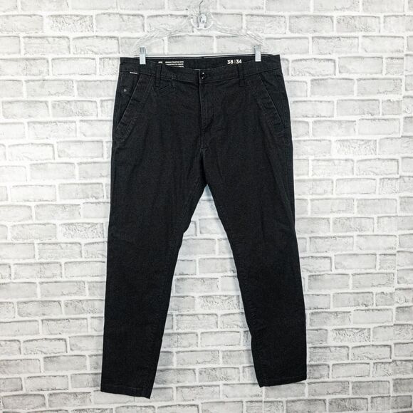 G-Star RAW Men's Bronson 2.0 Slim Chino Pants in Black Size 38 - Picture 1 of 12